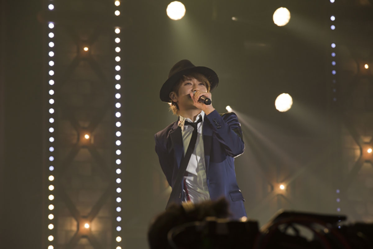 大スクリーンを通じてオーディエンスも一緒に参加できるリアルタイムvj Nissy Entertainment 1st Live Shikumi Design