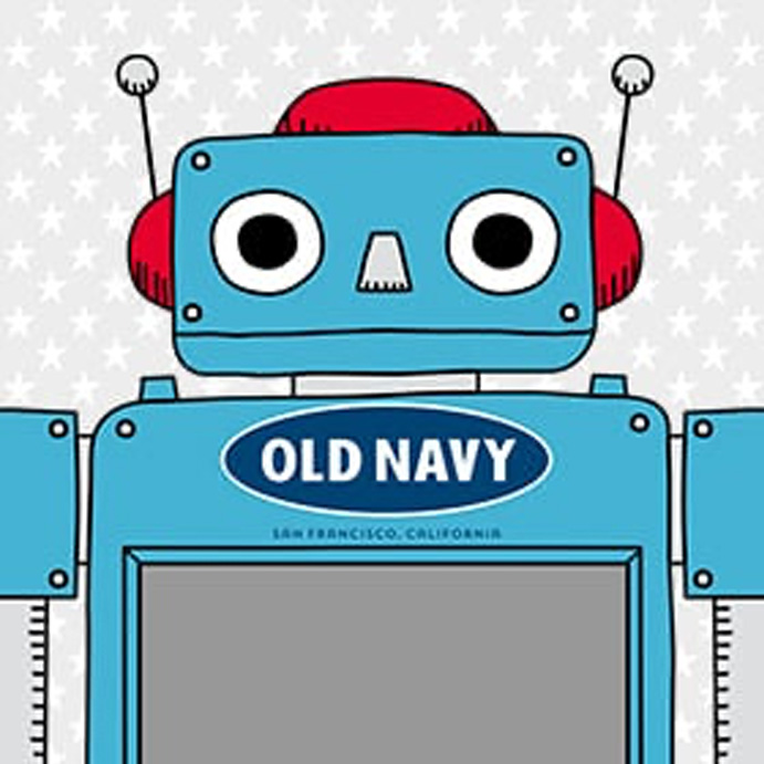 OLD NAVY サイズ計測ロボット